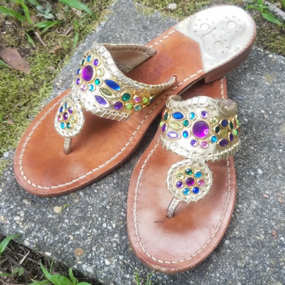 Jack Rogers Shoes - 2xHP! Jack Rogers Rhinestone Sandals